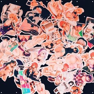 Naughty Anime girl stickers